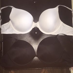 two PINK bras. unused, clean! :)